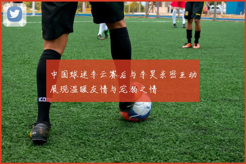 中国球迷李云赛后与李昊亲密互动展现温暖友情与宠溺之情